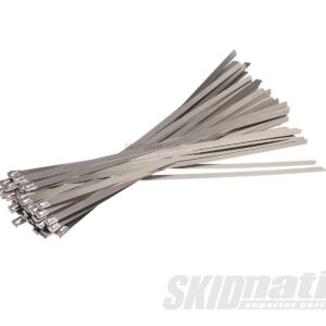 Mazda MX-5 stainless steel cable exhaust tape zip ties 2