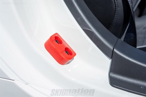 Red door bushings for MX-5 and 124 Spider