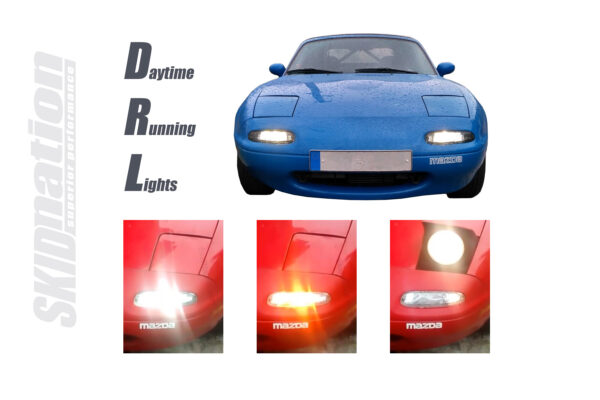 Mazda MX-5 Mk1 Daytime Running Lights