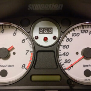 SkidNation MX-5 oil pressure light and voltmeter installed