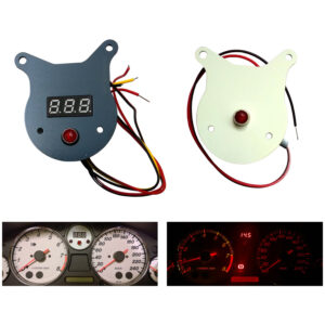 Mazda MX-5 oil pressure warning light and voltmeter