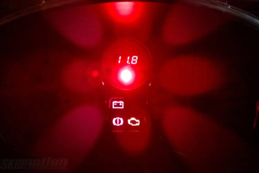Mazda MX-5 oil pressure warning light